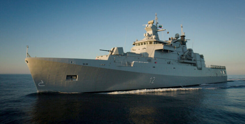 Multi Mission Patrol Vessel from NVL for Bulgaria Photo: Skynamic Colour Grading