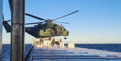 Screenshot Boarding der "Fitburg" durch finnischen Grenzschutz. Foto: Finnish Border Guard