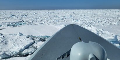 Kriegsschiffe sind selten für Eisfahrten geeignet, Foto: Marco Zießler