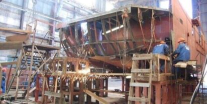 Lost icebreaker order due to sanctions. Image: Onega Shipyard