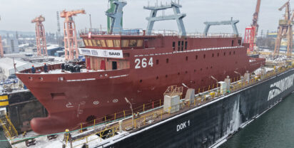 "Hendryk Zygalski", second new Polish AGI building. Photo: Remontowa