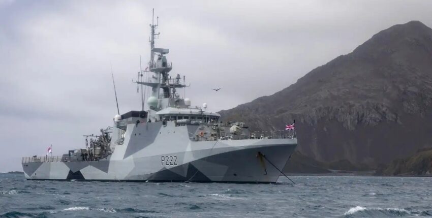 HMS Forth, Photo: Royal Navy / Crown Copyright