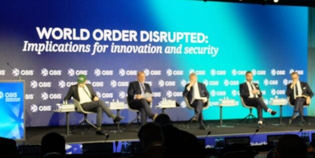 The first panel today, Wednesday Photo: hsc