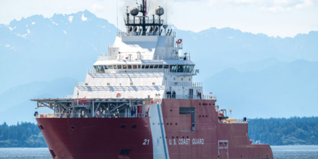 USCGC Storis crosses Puget Sound towards Seattle on 11 July, Photo: USCG/Annika Hirschler