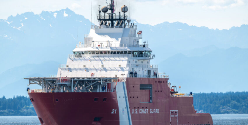 USCGC Storis crosses Puget Sound towards Seattle on 11 July, Photo: USCG/Annika Hirschler