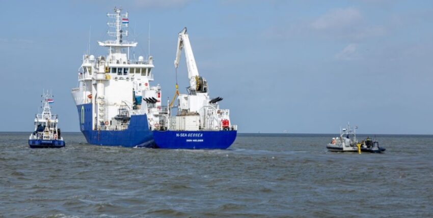 Research vessel MV "Geosea". Photo: DoD Netherlands