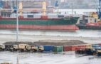 US-militärischer Umschlag im Hafen von Rotterdam. Foto: Dutch Ministry of Defence