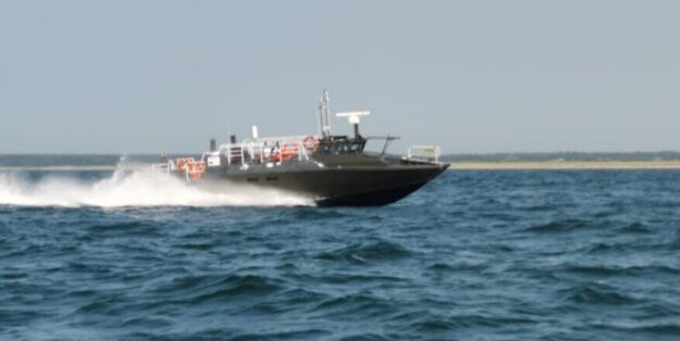 Tamsen Jet - test platform at high speed. Photo: Tamsen Maritim / Steffen Schneider