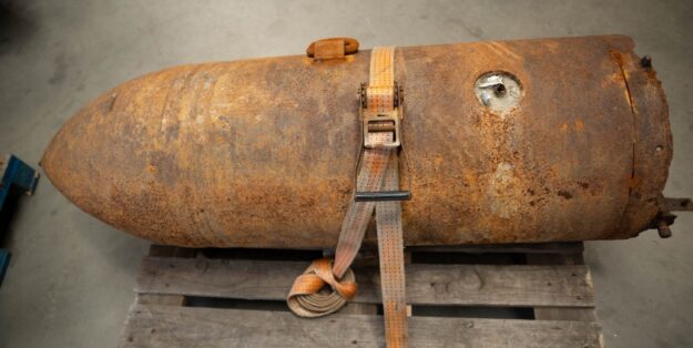 Recovered ammunition from the Second World War, photo: BMUKN/Peter-Paul Weiler