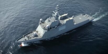 The latest OPV in the Meteoro class, the "Furor", in service in January 2019. Photo: Navantia