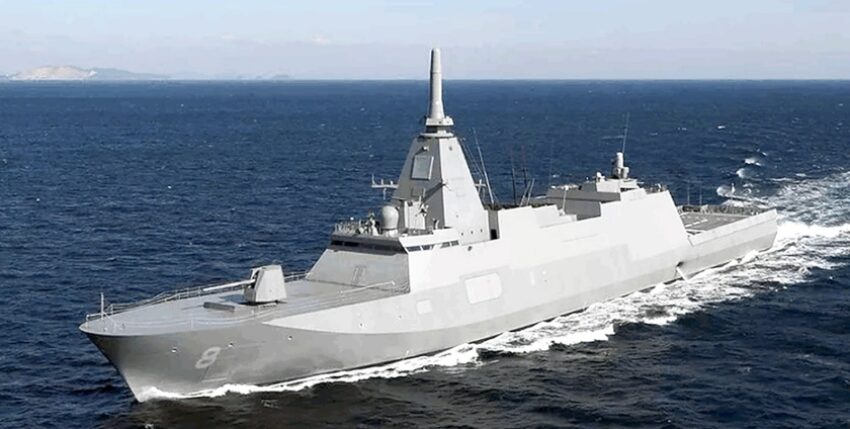 Japanese frigate "Yubetsu" (Mogami class). Photo: MHI