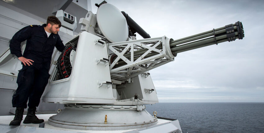 Goalkeeper auf der HNLMS Evertsen