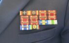 Navy medal buckle