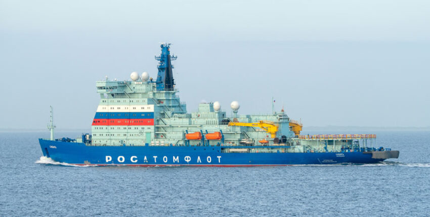 RFS Sibir am 15. Januar. Foto: Michael Nitz/naval-press-service.com