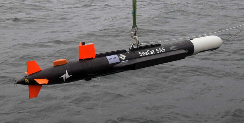Underwater reconnaissance drones "SeaCat" for the navy