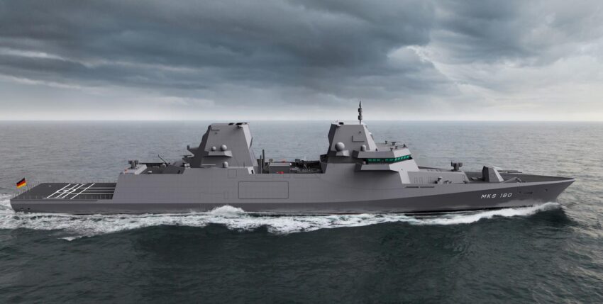 Nach der F 125 ist das Mehrzweckkampfschiff 180 das nächste Großprojekt der Marine