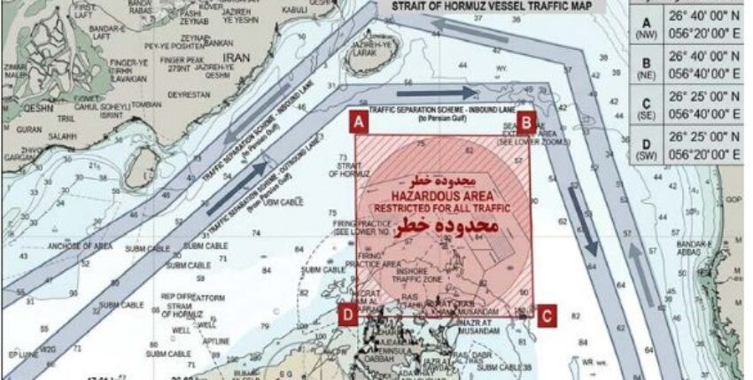 Strait of Hormuz Naval Shipping Administration German Navy
