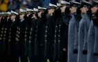 US Army und Navy Soldaten beim alljährlichen Footballmatch 2026 Foto White House