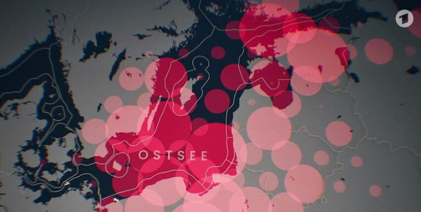 Unsichtbarer Angriff – Wie Russlands Störsignale Europa bedrohen. Grafik: ARD/Story