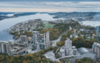Norwegische Zementfabrik Brevik mit CCS-Speicherung. Bild: Heidelberg Materials