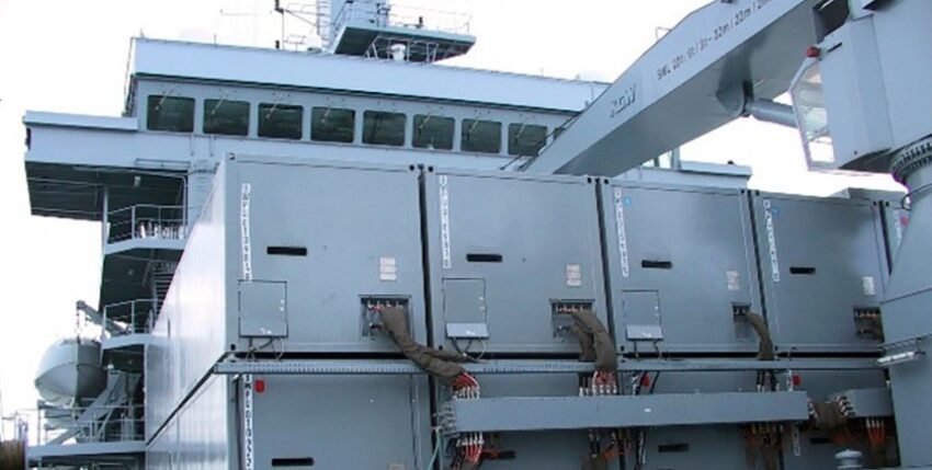 Bisher ist das Marineeinsatzrettungszentrum in Einzelcontainern untergebracht, Foto: Bw
