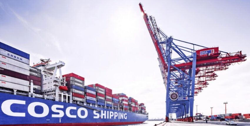 Cosco's stake in Hamburg's Container Terminal Tollerort (CTT) remains controversial, Photo: HHLA/C. Raetzke Raetzke
