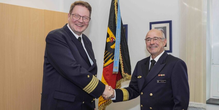 FltlAdm Holm and KzS Potthoff FltlAdm Holm and KzS Potthoff