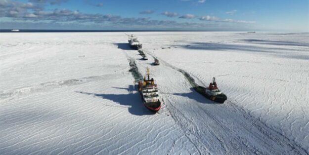 Photo: MELLUM and BREMEN FIGHTER in operation in the Baltic Sea in 2026, WSV