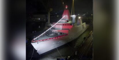 Photo: Night launch of the „Balaputradewa“, PT PAL