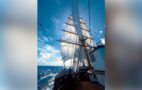 Passatwinde: Gorch Fock segelt über den Atlantik Foto: Bw