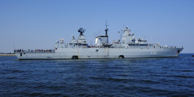 Foto: Fregatte Brandenburg auf der Hanse Sail 2026. Daniel Angres