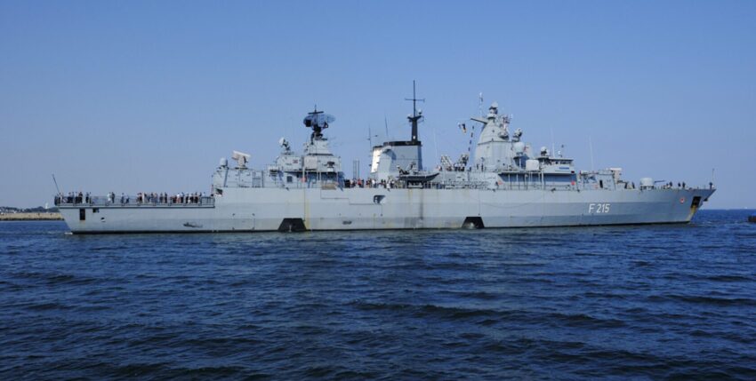 Foto: Fregatte Brandenburg auf der Hanse Sail 2026. Daniel Angres