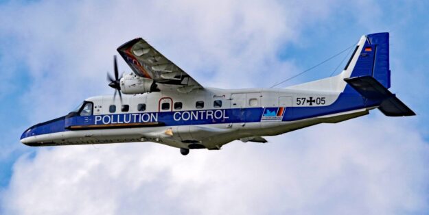 Oil monitoring aircraft DO228NG Photo: Vennemann