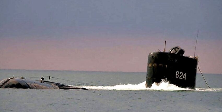North Korea's SLBM-capable SINPO-class submarine, photo: KCNA state news agency