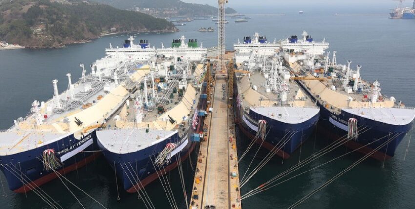 The South Korean Daewoo Group has experience in the construction of LNG tankers, photo: Daewoo