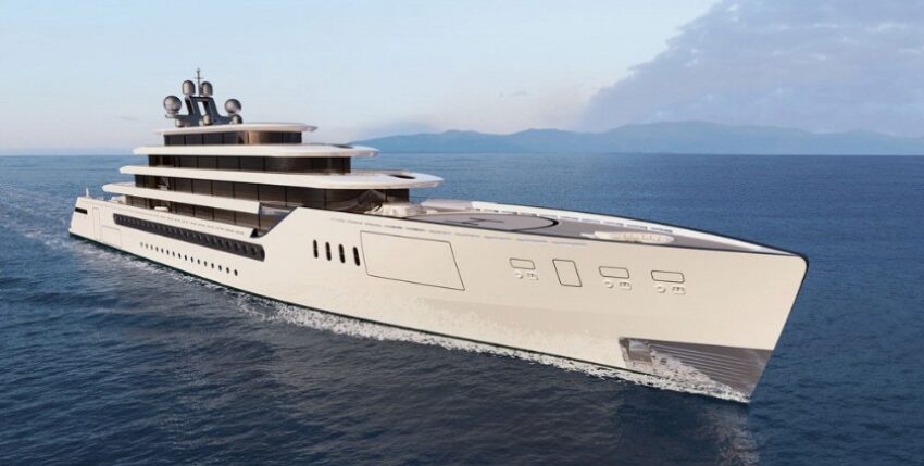 Meyer Werft's One 50 concept impresses with its size, graphic: Meyer Werft