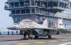 Foto: MiG 29K auf der INS Vikrant, Michael Nitz