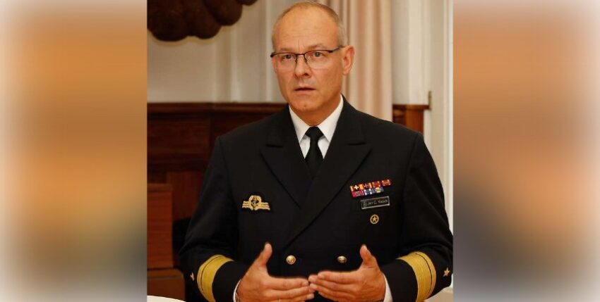 Vice Admiral Jan C. Kaack becomes Inspector of the Navy, Photo: Bundeswehr/ Marcel Kröncke