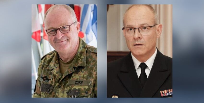 On Friday, 11 March 2022 at 10 a.m., the Inspector General of the Bundeswehr, General Eberhard Zorn (62), will hand over command of the German Navy to Vice Admiral Jan Christian Kaack (59) (Photos: Bundeswehr.de)