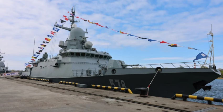 Russische Flugkörper-Korvette Burja der Karakurt-Klasse. Foto: Russische Marine