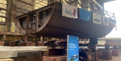The transfer of the ship's hull to Bremerhaven is scheduled to take place this year. Photo: Wroblewski