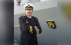 Foto: Neuer Kommandant der "Sachsen Anhalt": Fregattenkapitän Benedikt Eichhorn. bw/Krogmann