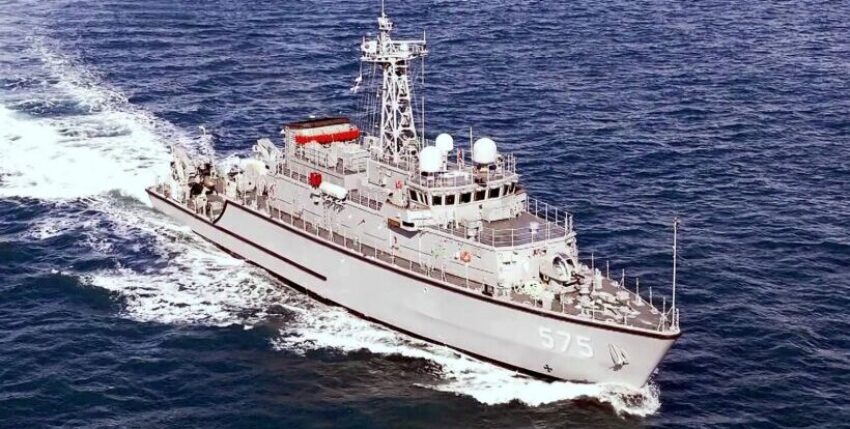 Namhae - South Korean minesweeper newbuilding of the Yangyang class. Photo: ROK Navy