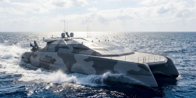 Photo: Tactical catamaran LNT-27 from Latvia, Latitude Yachts