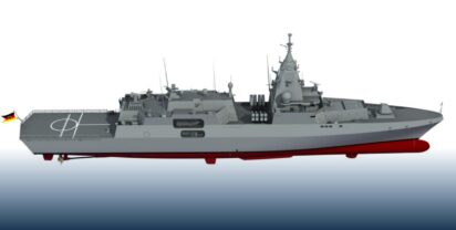 Foto: So könnte die neue F 128 aussehen. Impression von TKMS