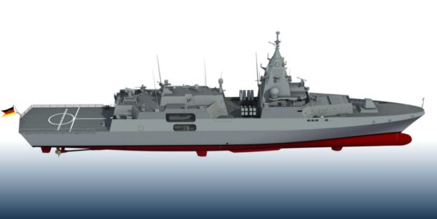 Foto: So könnte die neue F 128 aussehen. Impression von TKMS