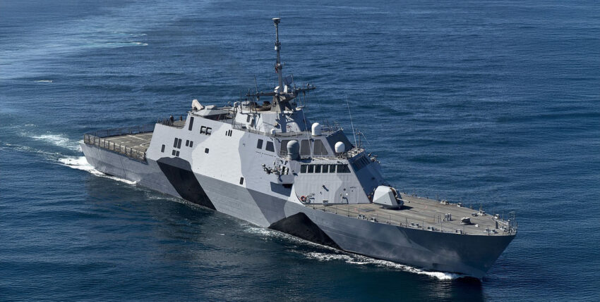 Erprobung der Freedom vor der Küste Südkaliforniens, Foto: US Navy