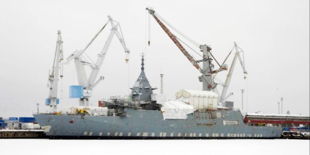Finnish multifunctional corvette. Photo: Rauma Marine Constructions