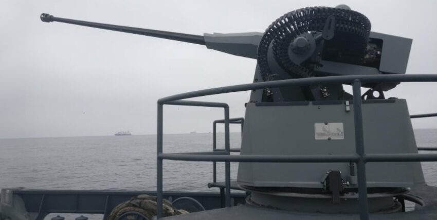 Ferngesteuerte Waffenstation TYPHOON 30c. Foto: Rafael