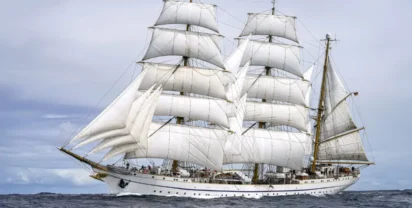 Mit ihrer Indienststellung 1958 wurde die Gorch Fock zum Aushängeschild der Marine, Foto: Nico Theska